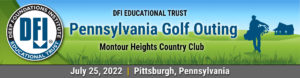 2022 Pennsylvania Golf Outing banner